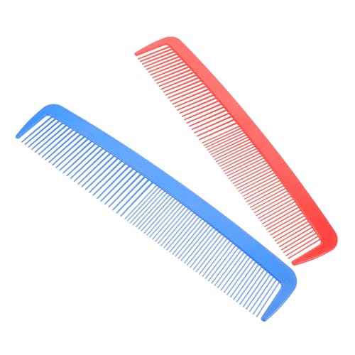 MOLUCKFU 2 Stück Riesen Clownkamm Für Kostüme Übergroße Comedy-requisite Für Bühnenshows Lustiger Kamm Für Karneval Großer Kunststoffkamm von MOLUCKFU