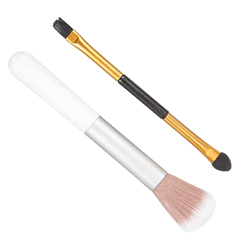 MOLUCKFU 2stücke Fächer Make-up Pinsel Highlighter Pinsel Doppel Ended Lidschatten Make-up Augen Werkzeuge Aus Kunststoff Und Wolle Für Frauen Mädchen MOLUCKFU 2stücke Fächer Make-up Pinsel Highlighter Pinsel Doppel Ended Lidschatten Make-up Augen Werkzeuge Aus Kunststoff Und Wolle Für Frauen Mädchen von MOLUCKFU