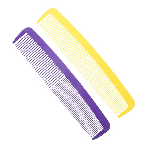 MOLUCKFU 2stücke Riesiger Lustiger Clownkamm Für Partydeko Jumbo-kamm Als Comedy-foto-requisite Dekoratives Kostümzubehör Für Karneval Übertriebener Kamm Für Bühnenshows von MOLUCKFU