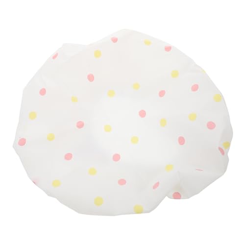 MOLUCKFU Duschhaube Wiederverwendbar Eva Mit Elastischem Band Für Bad Spa Salon Haar Hut Kinder Mädchen Kleinkind von MOLUCKFU