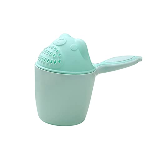 MOLUCKFU Badelöffel Aus Robustem Kunststoff Shampoo-sprinkler Für Junge Mädchen Einfacher Griff Zum Ausgießen Gesichtsschutz Beim Duschen Cartoon-design Für Spaß Beim Baden von MOLUCKFU
