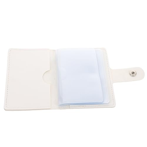 MOLUCKFU Stylischer Kartenhalter Aus Pu-Leder Mit Großer Kapazität Für Kreditkarten Und Ausweise Praktischer Kartenbeutel Für Unterwegs Sicher Und Ordentlich von MOLUCKFU