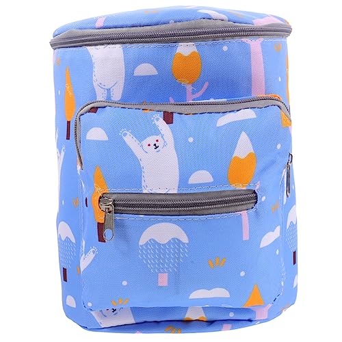 MOLUCKFU Wickeltasche Reißverschluss Und Robustem Innenfutter Organizer Für Babyartikel Wie Windeln Flaschen Wasserflaschen Und Lebensmittel Vielseitig Einsetzbar Zur Aufbewahrung Von von MOLUCKFU