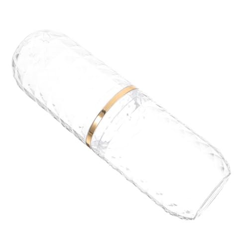 MOLUCKFU Zahnbürstenbox Mit Transparentem Dual-Becher Tragbare Aufbewahrung Für Zahnbürste Und Zahnpasta Für Reisen Und Camping von MOLUCKFU