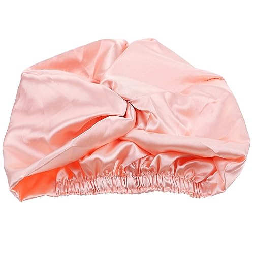 MOLUCKFU Schlafmütze Kunstseide Große Duschhaube Für Frauen Gesichtswaschhaube Haar Zuhause Nachtmütze Schönheitswerkzeug von MOLUCKFU