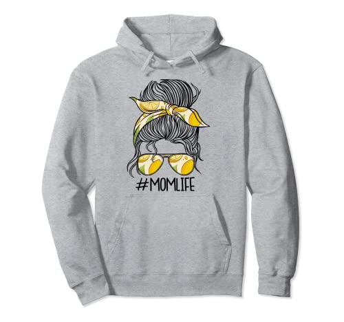 #MOMLIFE Damen MOM LIFE Zitronen Muster Lemon Zitrone Fun Pullover Hoodie #MOMLIFE Damen MOM LIFE Zitronen Muster Lemon Zitrone Fun Pullover Hoodie von #MOMLIFE – APARELL WITH LOVE