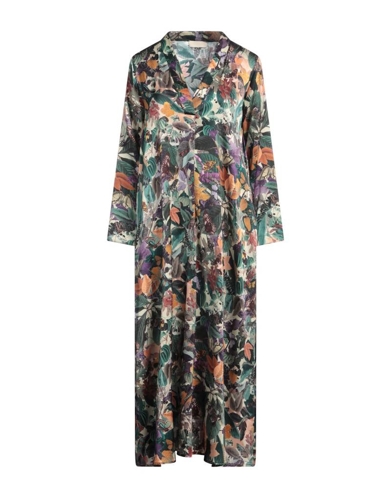 MOMONÍ Midi-kleid Damen Grün von MOMONÍ