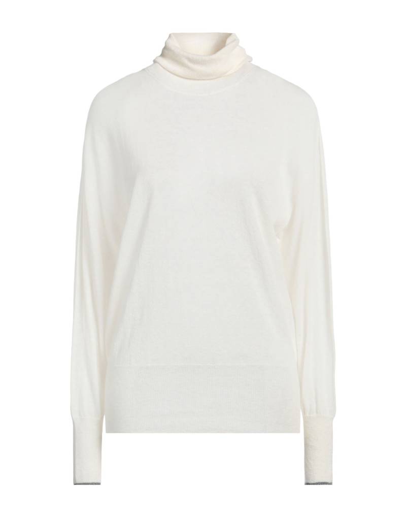 MOMONÍ Rollkragenpullover Damen Cremeweiß von MOMONÍ
