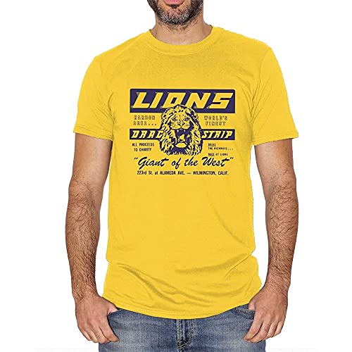 ASWF t T-Shirts Hemden Man Once Upon a Time in Hollywood Brad Pitt Lions Tarantino(XX-Large) von MOMYXCJQ