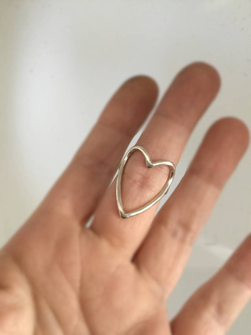 Großer Herzring Großer Herzring von MOMandPOM