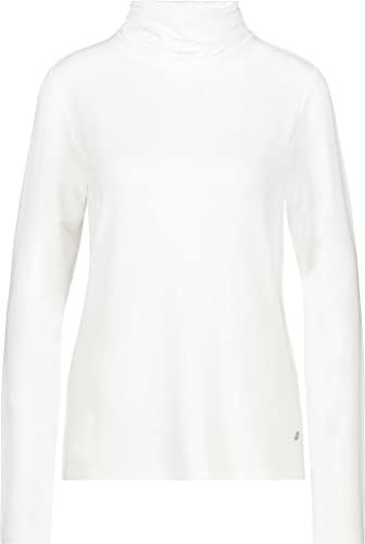 MONARI Damen Langarmshirt Rollkragen Off-White - 46 von MONARI