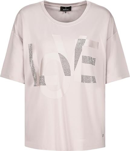 MONARI - Damen Shirt mit Strass Schrift (408542), Größe:38, Farbe:Hazel (164) von MONARI