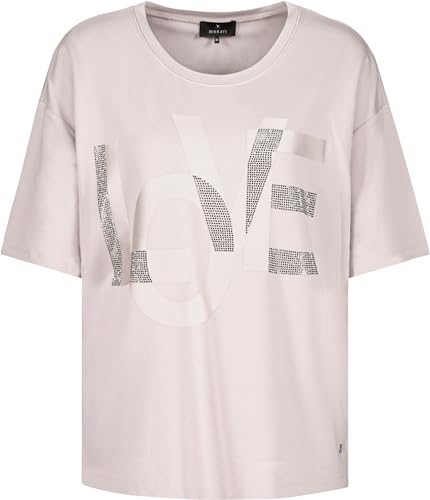 MONARI - Damen Shirt mit Strass Schrift (408542), Größe:40, Farbe:Hazel (164) von MONARI