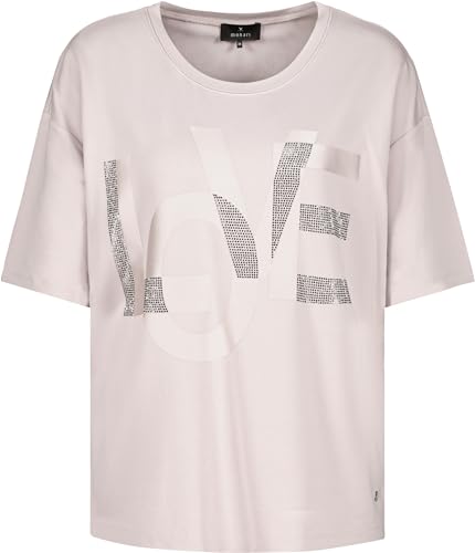 MONARI - Damen Shirt mit Strass Schrift (408542), Größe:46, Farbe:Hazel (164) von MONARI