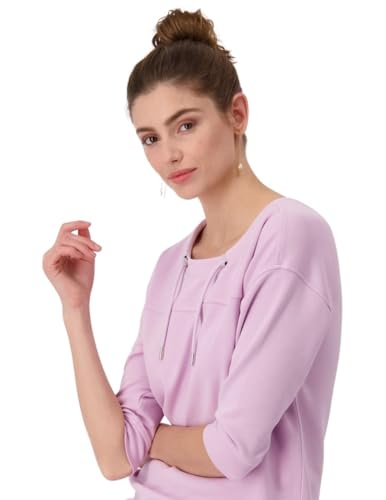 MONARI - Damen Sweatshirt mit Schmucköse (408553), Größe:36, Farbe:Lavender Rose (417) von MONARI