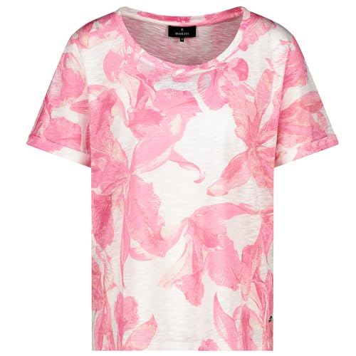 MONARI Damen T-Shirt geblümt pink Smoothie Gemustert - 38 von MONARI