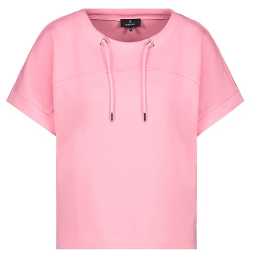MONARI Damen T-Shirt mit Band und Schmucköse pink Smoothie - 46 von MONARI