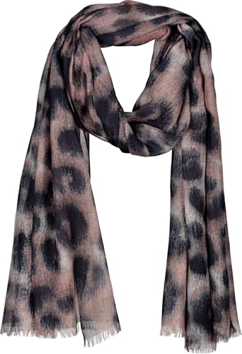 MONARI Schal milk chocolate gemustert - OS von MONARI