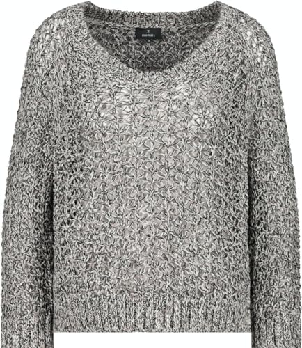 MONARI Strickpullover in Grau, Größe 46 von MONARI