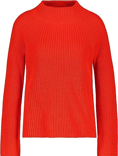 MONARI Strickpullover mit hohem Kragen Pullover in Rot, Größe 38 von MONARI