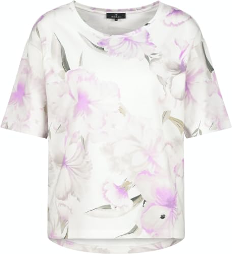 MONARI T-Shirt Blumen-Print in Violett, Größe 40 von MONARI
