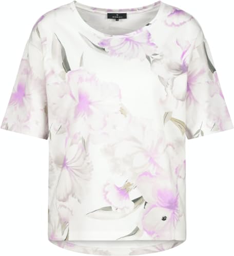 MONARI T-Shirt Blumen-Print in Violett, Größe 42 von MONARI