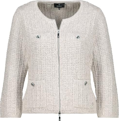 MONARI Tweed-Strickjacke warm Sand - 38 von MONARI