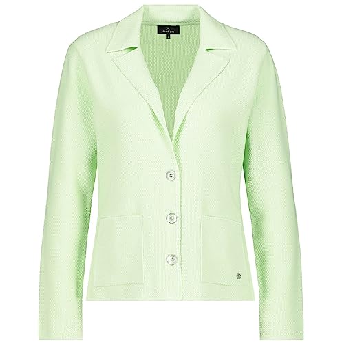 Monari Damen Strickblazer mit Reiskorn-Struktur Pastell Green - 40 von MONARI