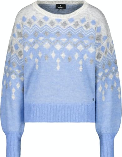 Monari Norweger-Pullover Pullover in Blau, Größe 38 von MONARI