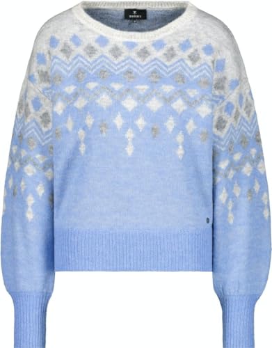 Monari Norweger-Pullover Pullover in Blau, Größe 42 von MONARI