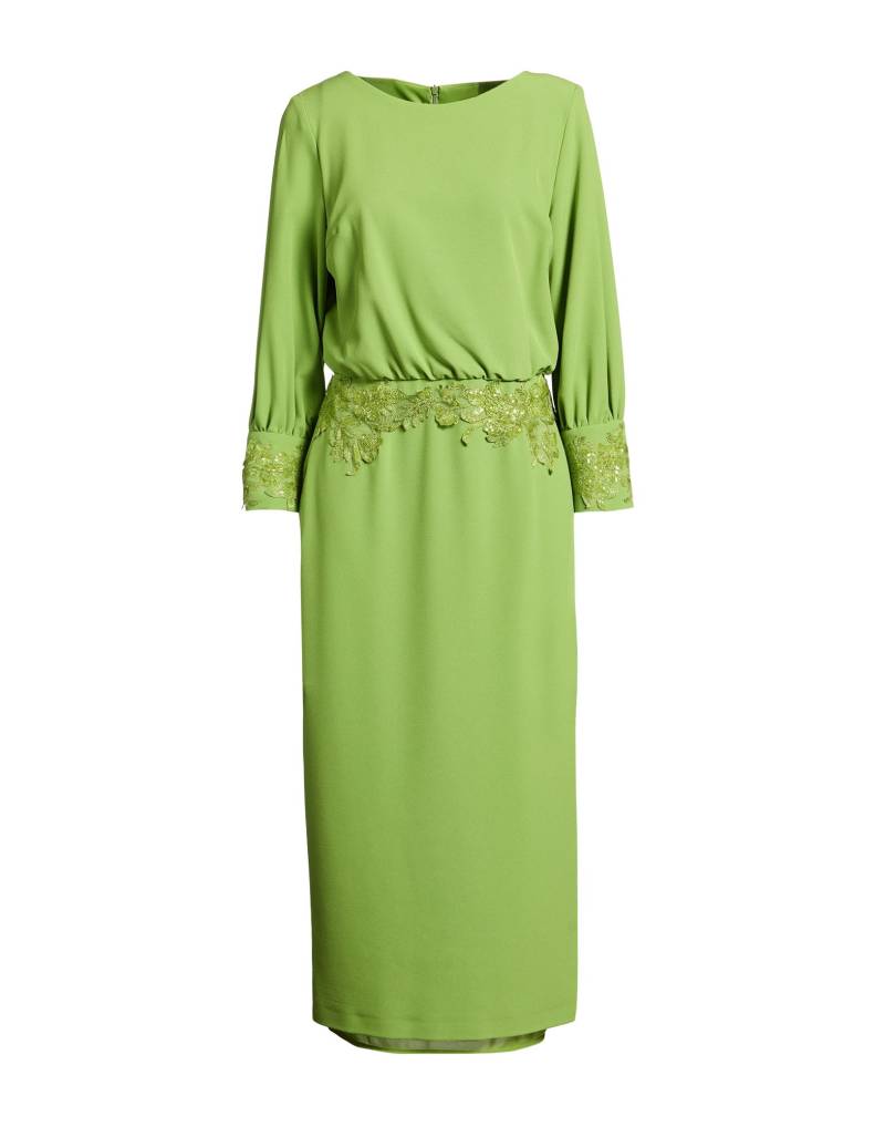 MONCHO HEREDIA Midi-kleid Damen Limettengrün von MONCHO HEREDIA