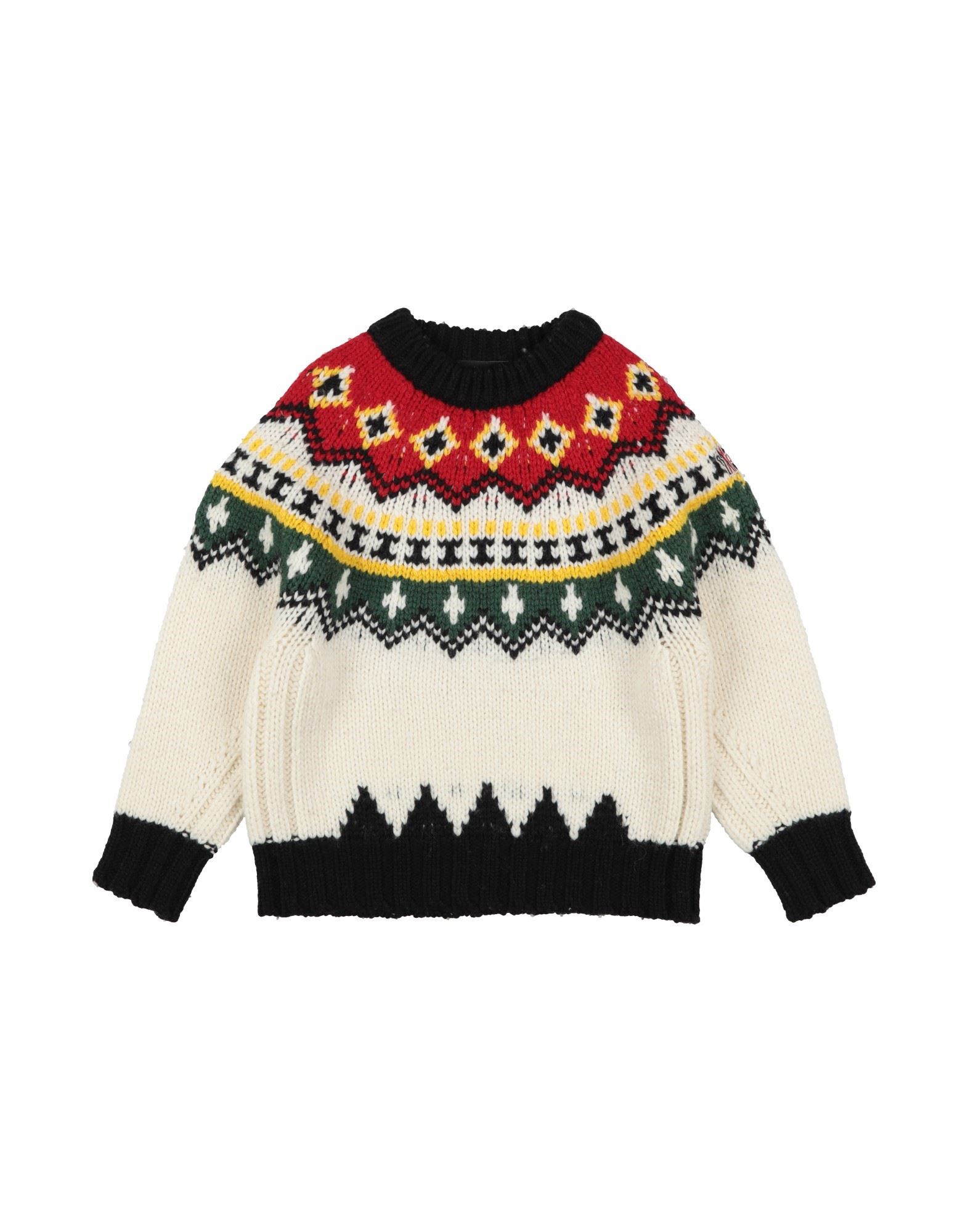 MONCLER GRENOBLE Pullover Kinder Elfenbein MONCLER GRENOBLE Pullover Kinder Elfenbein von MONCLER GRENOBLE
