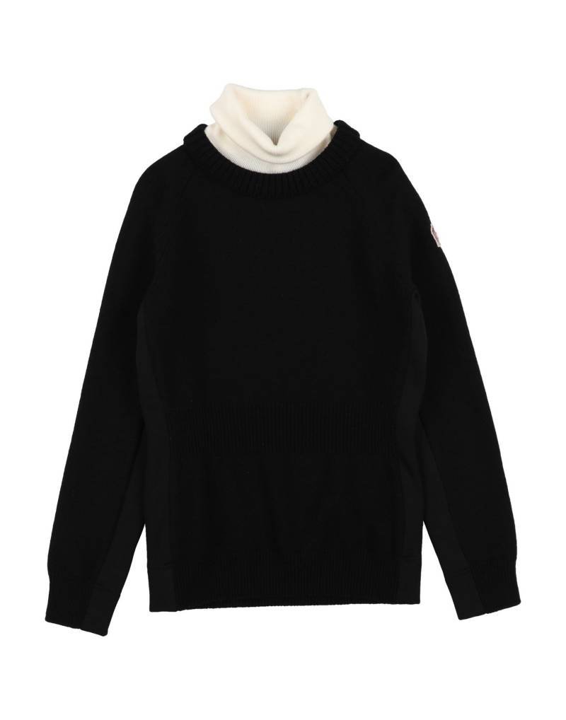 MONCLER GRENOBLE Rollkragenpullover Kinder Schwarz von MONCLER GRENOBLE