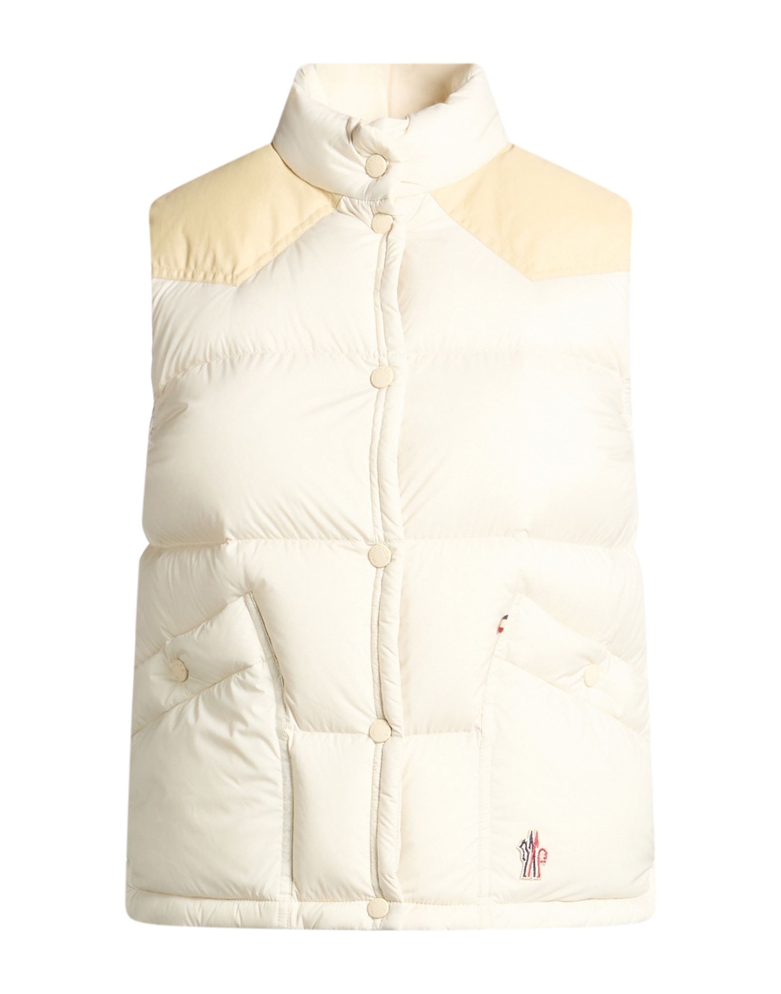 MONCLER GRENOBLE Weste Damen Cremeweiß von MONCLER GRENOBLE