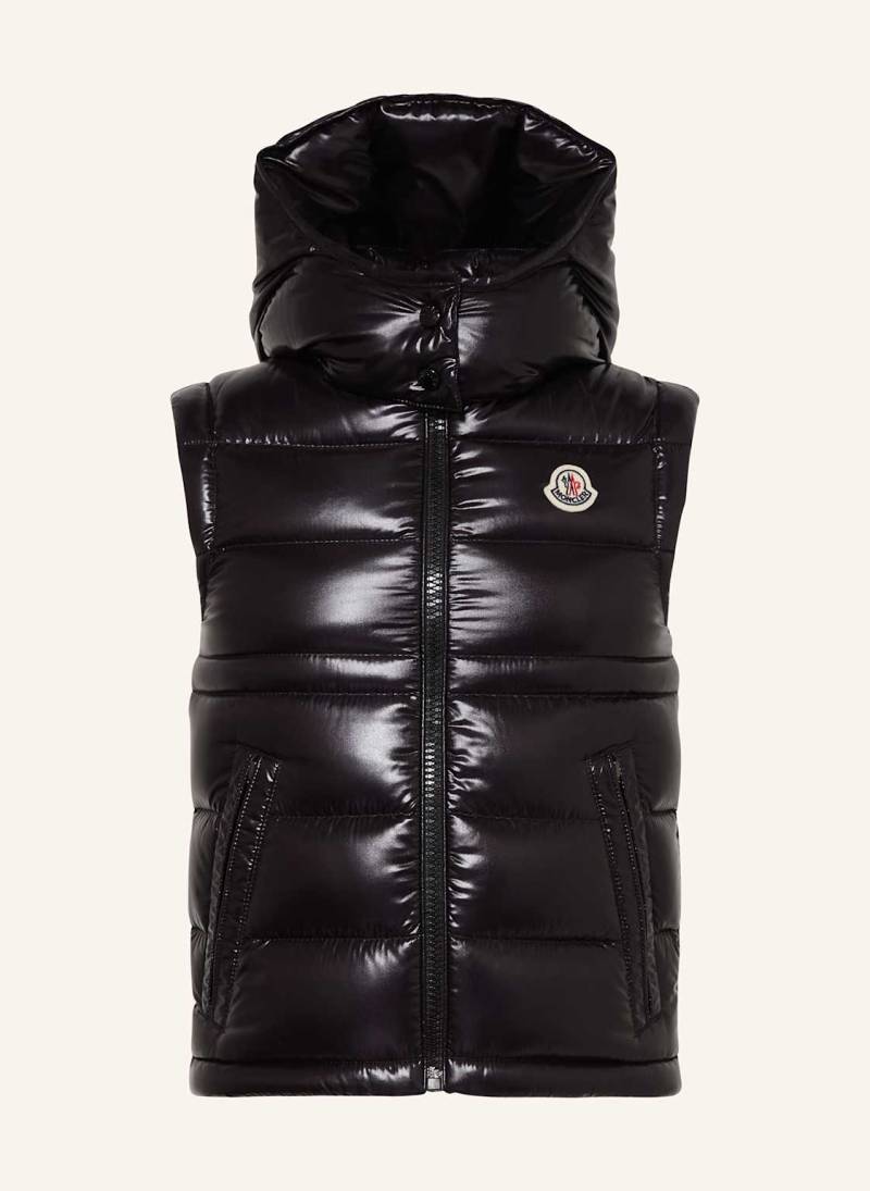 Moncler Enfant Daunenweste Ania Mit Abnehmbarer Kapuze schwarz von MONCLER enfant