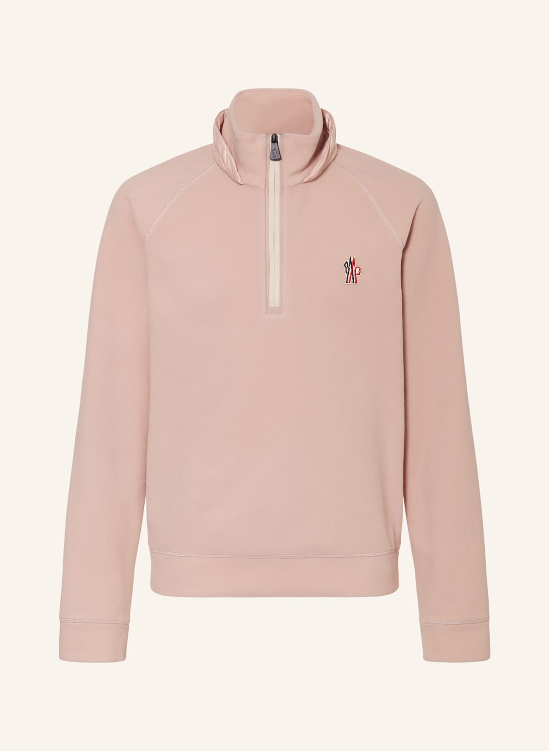 Moncler Enfant Fleece-Troyer rosa von MONCLER enfant