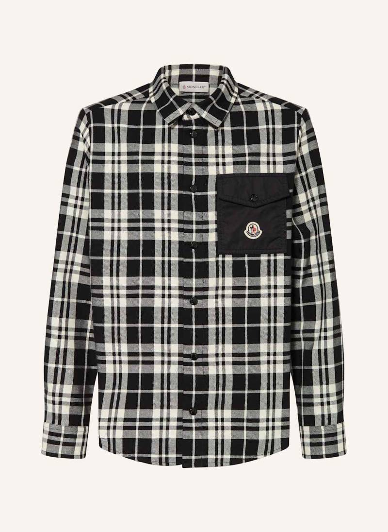 Moncler Enfant Hemd schwarz von MONCLER enfant