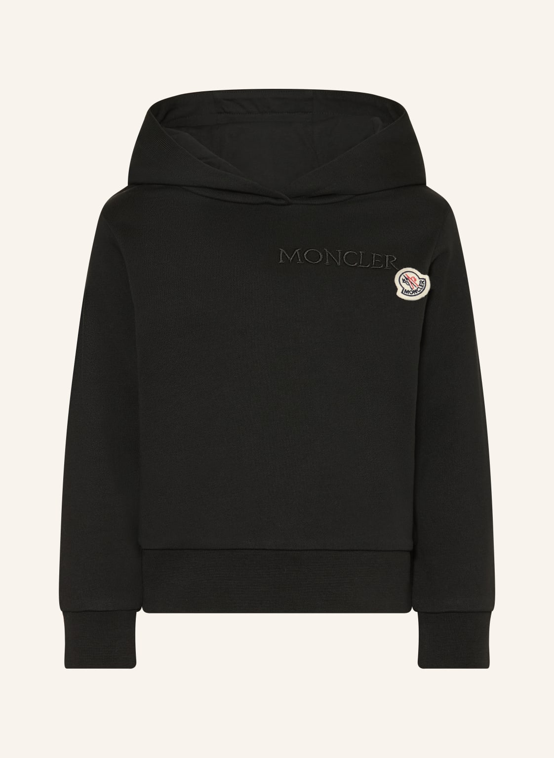 Moncler Enfant Hoodie schwarz von MONCLER enfant