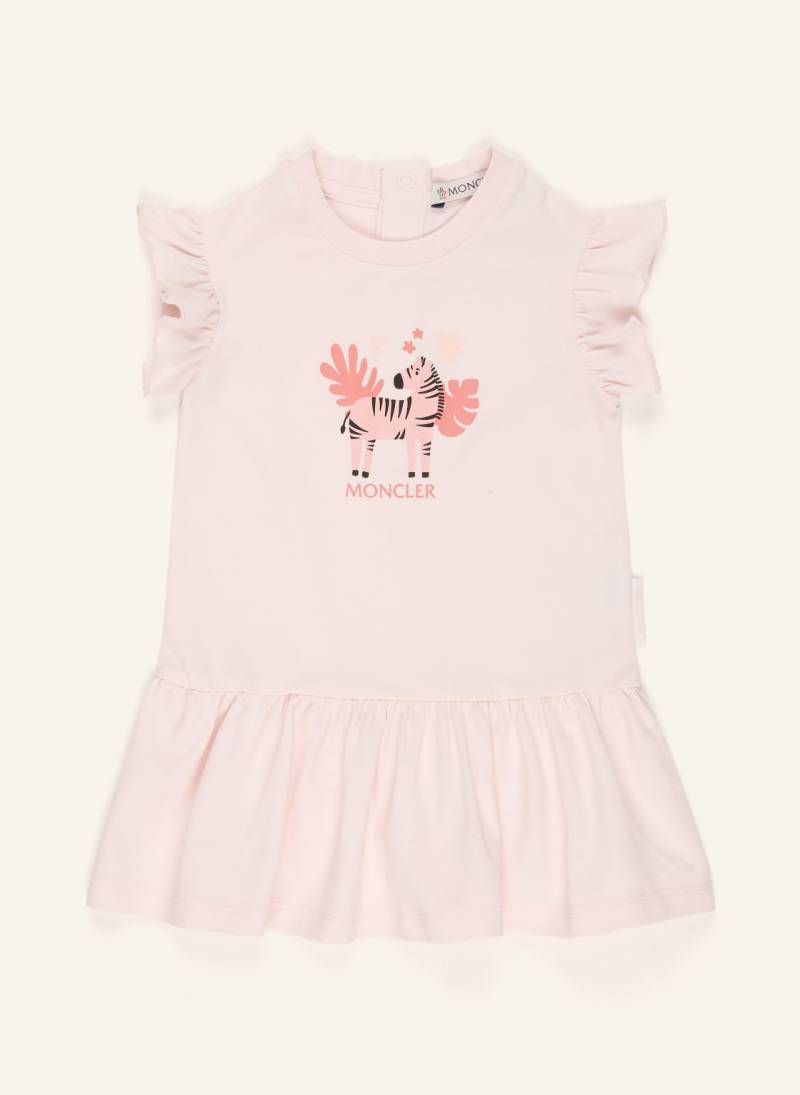 Moncler Enfant Jerseykleid Mit Rüschen rosa von MONCLER enfant