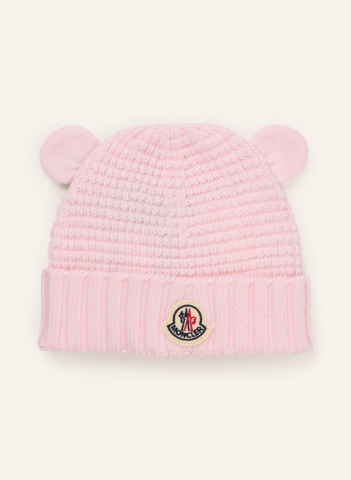Moncler Enfant Mütze rosa von MONCLER enfant