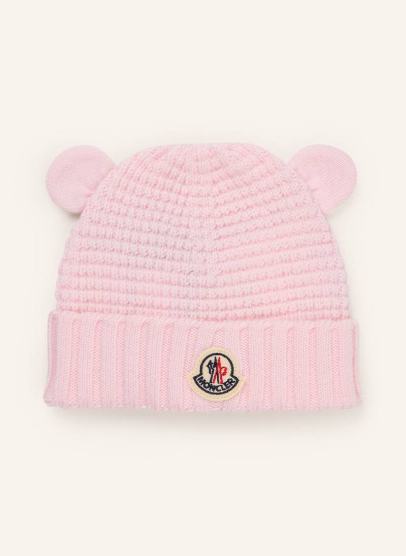 Moncler Enfant Mütze rosa von MONCLER enfant