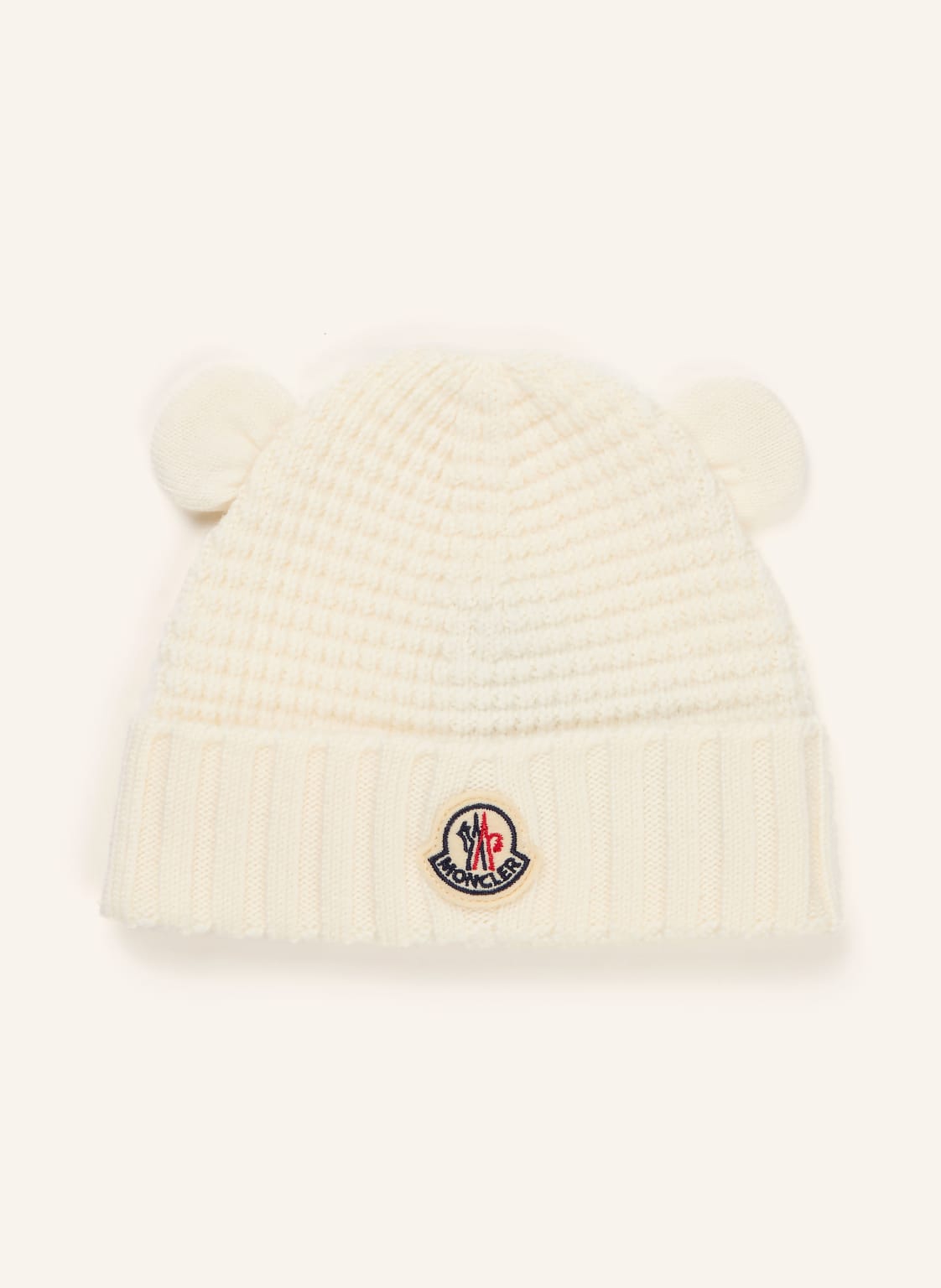 Moncler Enfant Mütze weiss von MONCLER enfant