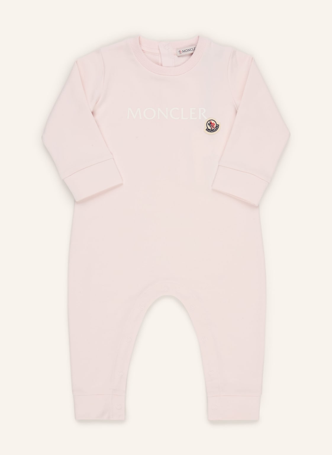 Moncler Enfant Strampler rosa von MONCLER enfant