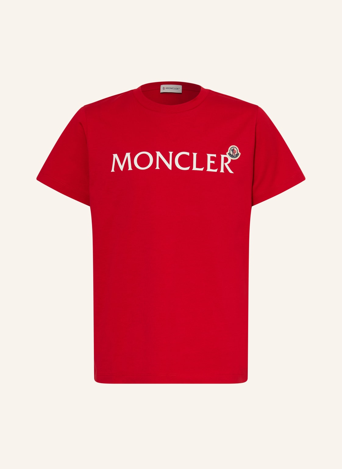 Moncler Enfant T-Shirt rot von MONCLER enfant