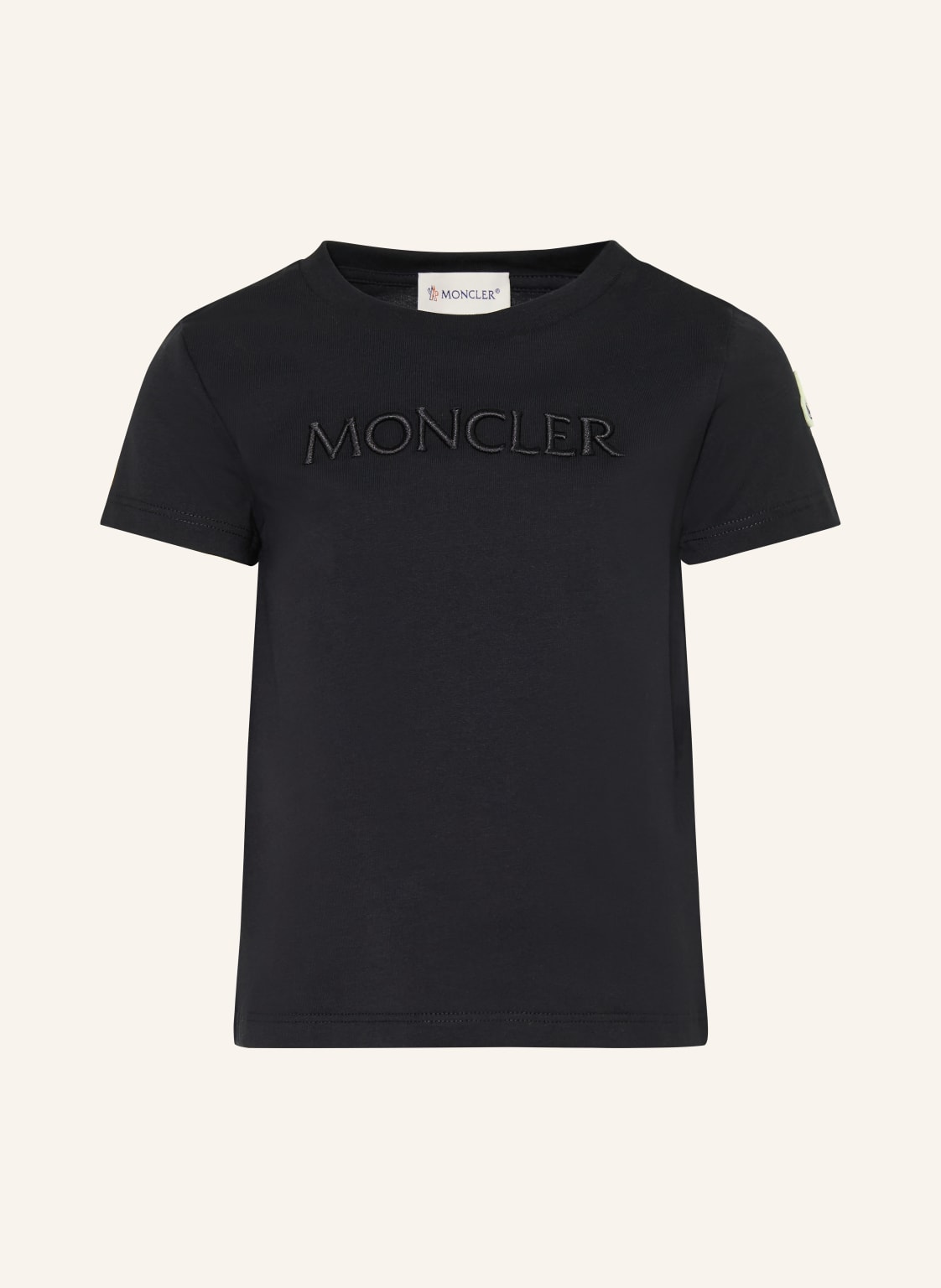Moncler Enfant T-Shirt schwarz von MONCLER enfant