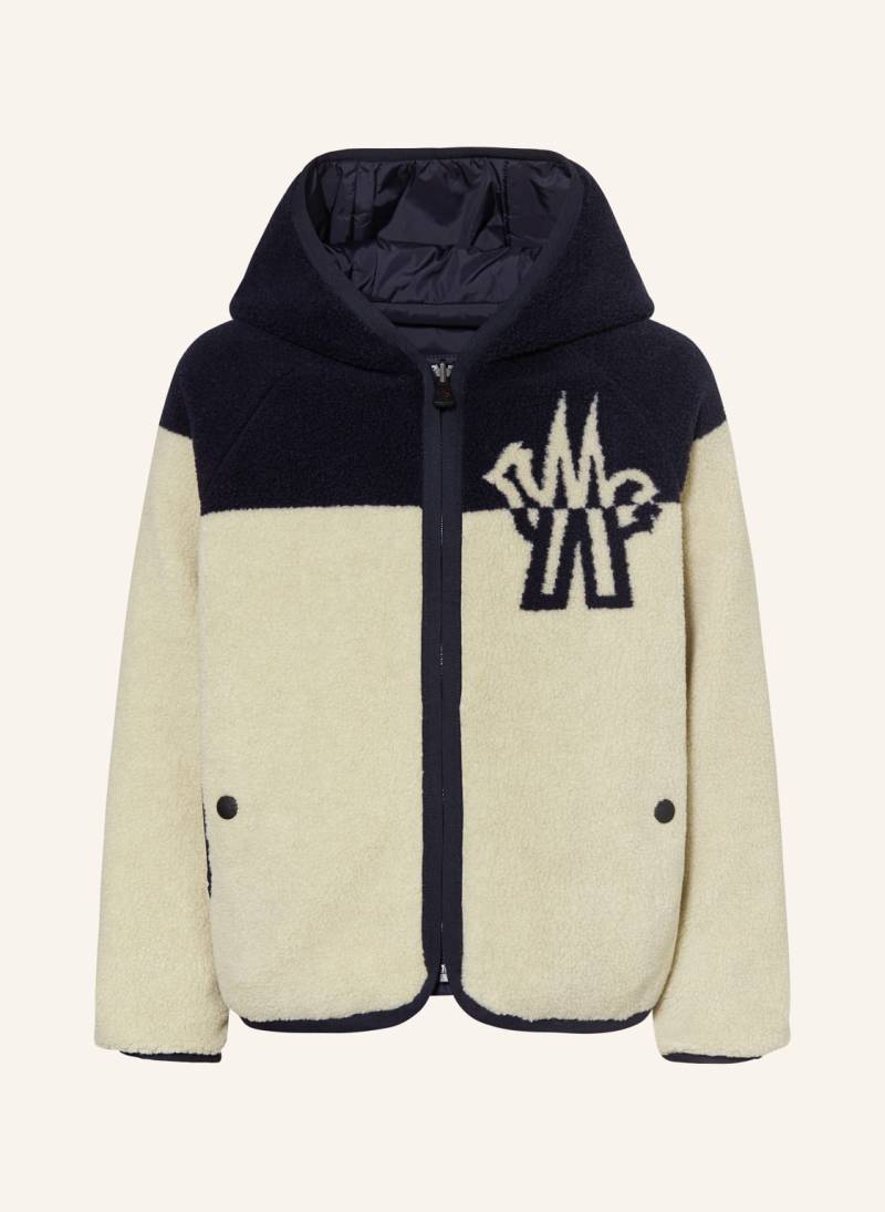 Moncler Enfant Teddyfell-Jacke beige von MONCLER enfant