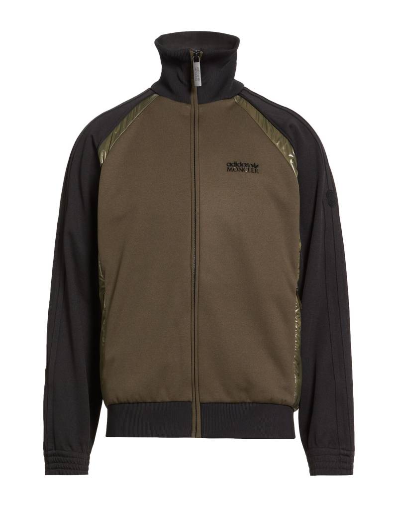 MONCLER x ADIDAS ORIGINALS Sweatshirt Herren Militärgrün von MONCLER x ADIDAS ORIGINALS