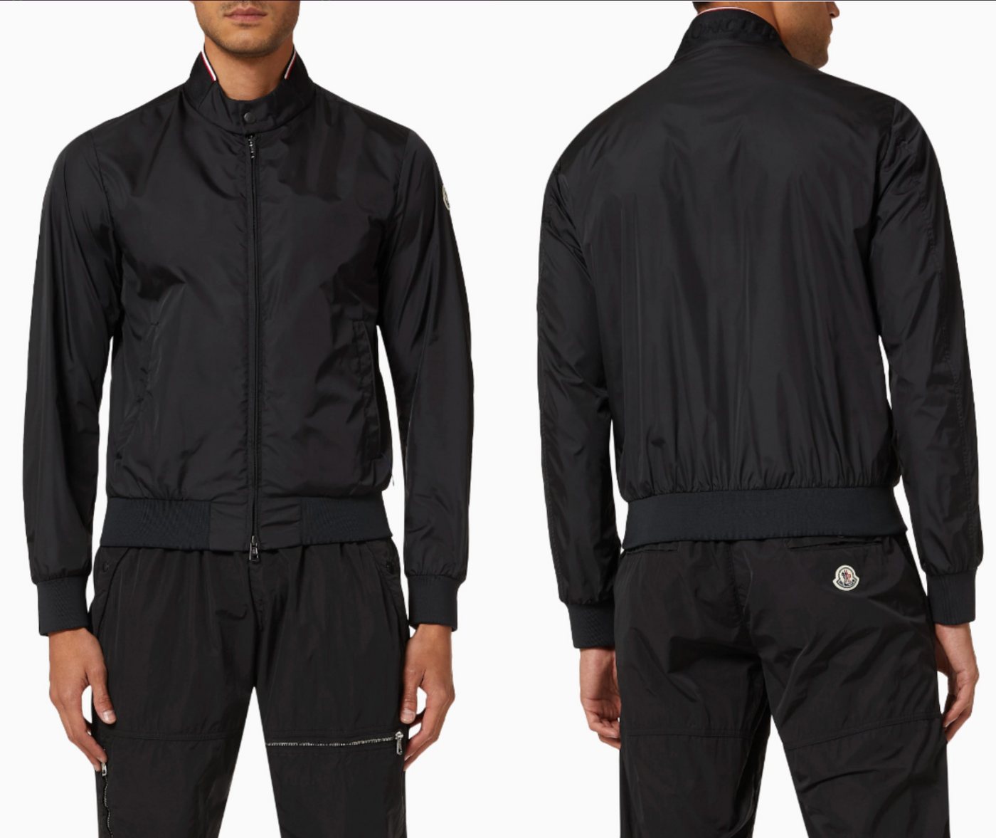 MONCLER Bomberjacke MONCLER Reppe Bomber Jacke Technical Rain Jacket Parka Blouson S von MONCLER