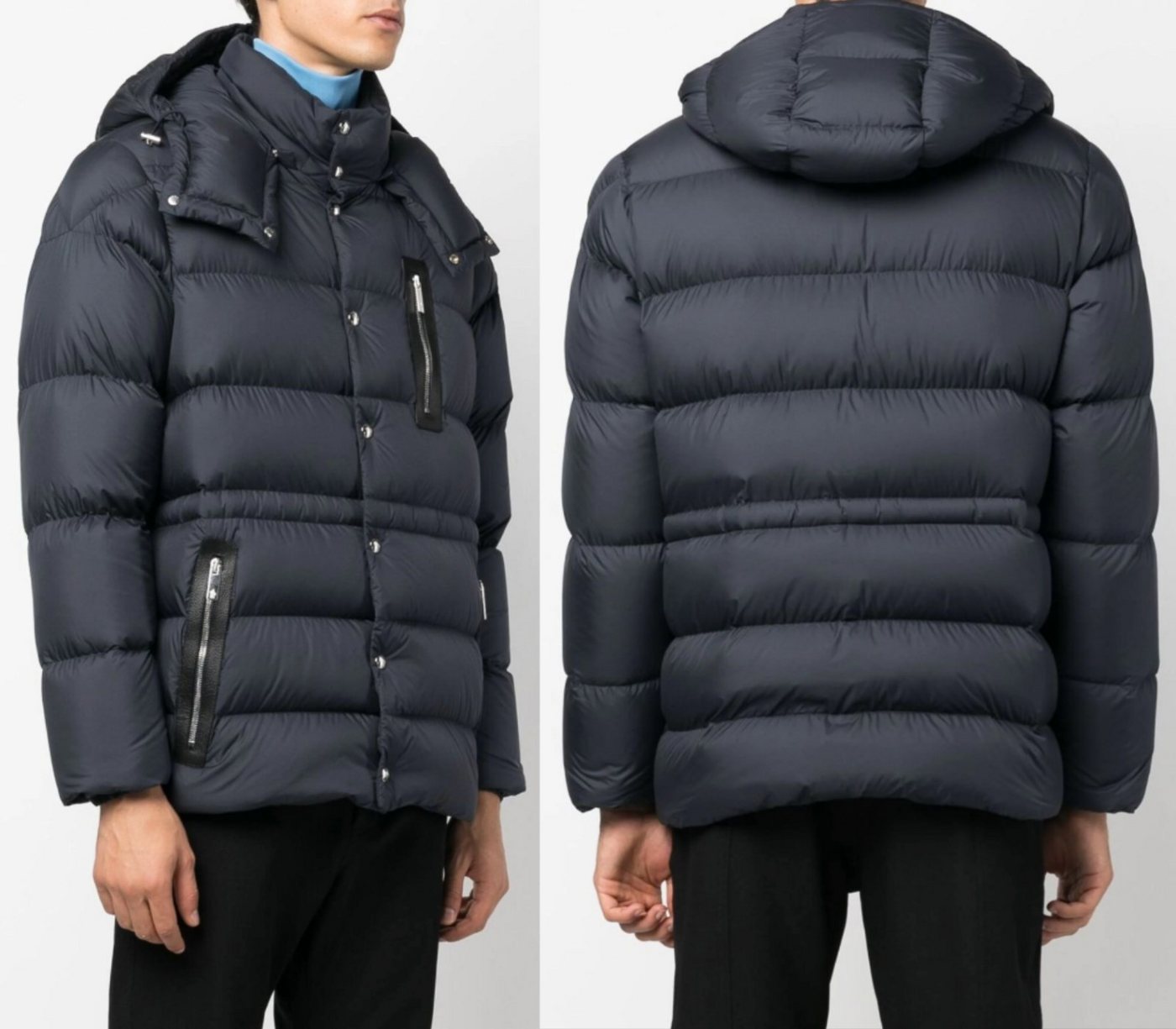 MONCLER Winterjacke MONCLER Bauges Down-Jacket Hooded Coat Mantel Daunen-Jacke Blouson Bom von MONCLER