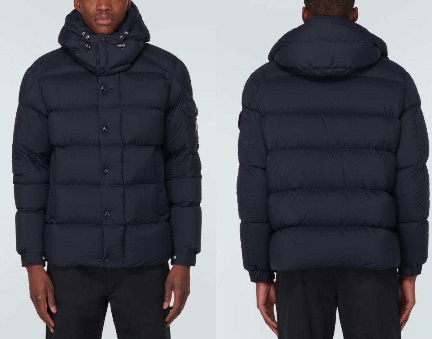 MONCLER Winterjacke MONCLER Vezere Down-Jacket Hooded Coat Mantel Daunen-Jacke Blouson Bom von MONCLER